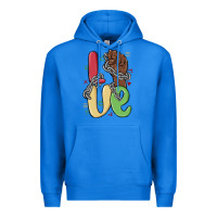 True Royal love juneteenth Premium Hoodie - MaliasSmallBusiness