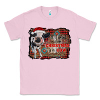 Bubblegum Pink all i want for christmas is a cow aztec Classic Tee - RanaPortraitStore