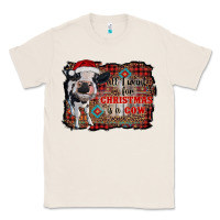 Natural all i want for christmas is a cow aztec Classic Tee - RanaPortraitStore
