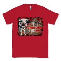 Red all i want for christmas is a cow aztec Classic Tee - RanaPortraitStore