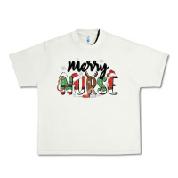 Pistachio merry nurse Urban Heavy Tee - MaliasSmallBusiness