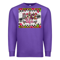 Purple race life tumbler Premium Sweatshirt - Artiststas