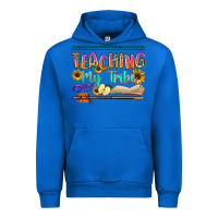 Cobalt teaching my tribe Urban Hoodie - NancyCooperArtShop