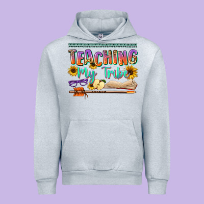 Teaching My Tribe Urban Hoodie Designed By Nancycooperartshop