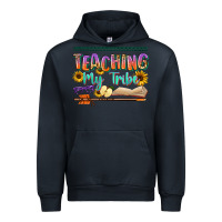 Navy teaching my tribe Urban Hoodie - NancyCooperArtShop