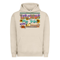 Pigment French Oak teaching my tribe Urban Hoodie - NancyCooperArtShop