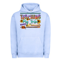 Pigment Grape Ice teaching my tribe Urban Hoodie - NancyCooperArtShop