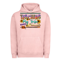 Pigment Salmon teaching my tribe Urban Hoodie - NancyCooperArtShop