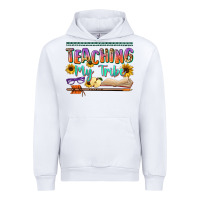 White teaching my tribe Urban Hoodie - NancyCooperArtShop