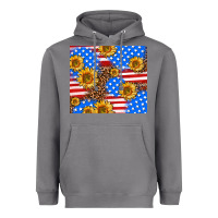 Storm basic sunflower and leopard Heavyweight Hoodie - AdoDesignShop
