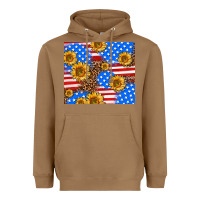 Toasted Coconut basic sunflower and leopard Heavyweight Hoodie - AdoDesignShop
