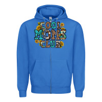 True Royal cool moms club Zipper Hoodie - Zillion Design Studio
