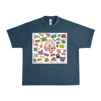 Midnight Navy teacher daily affirmations Urban Heavy Tee - MaliasSmallBusiness