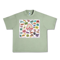 Oil Green teacher daily affirmations Urban Heavy Tee - MaliasSmallBusiness