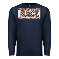 Navy race license plate Premium Sweatshirt - Artiststas