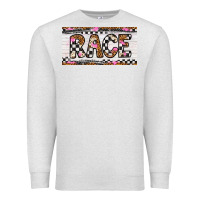 Oatmeal Heather race license plate Premium Sweatshirt - Artiststas