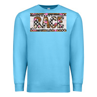Ocean Blue race license plate Premium Sweatshirt - Artiststas