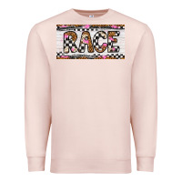 Pale Pink race license plate Premium Sweatshirt - Artiststas