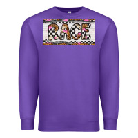 Purple race license plate Premium Sweatshirt - Artiststas