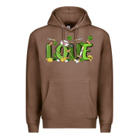Chestnut st patricks love nurse Premium Hoodie - MaliasSmallBusiness
