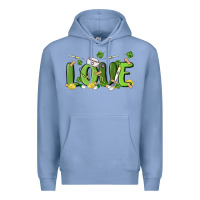 Colony Blue st patricks love nurse Premium Hoodie - MaliasSmallBusiness