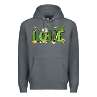 Rock st patricks love nurse Premium Hoodie - MaliasSmallBusiness