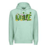 Seafoam st patricks love nurse Premium Hoodie - MaliasSmallBusiness
