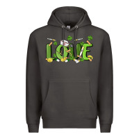 Smoke st patricks love nurse Premium Hoodie - MaliasSmallBusiness
