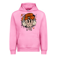 Fuchsia Pink basketball game day Urban Hoodie - MaliasSmallBusiness
