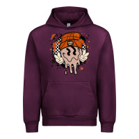 Mauve Wine basketball game day Urban Hoodie - MaliasSmallBusiness