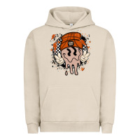Pigment French Oak basketball game day Urban Hoodie - MaliasSmallBusiness