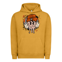 Pigment Peanut Butter basketball game day Urban Hoodie - MaliasSmallBusiness