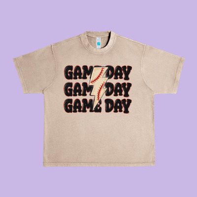 Urban Heavy Tee game day game day baseball