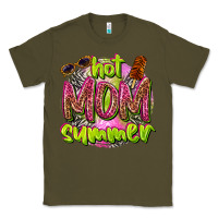 Army Green hot mom summer Classic Tee - texasbilliewilder