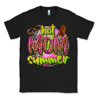 Black hot mom summer Classic Tee - texasbilliewilder