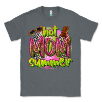 Charcoal Heather hot mom summer Classic Tee - texasbilliewilder