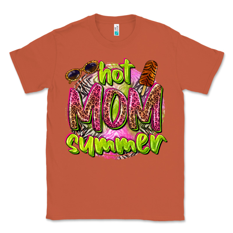 Hot Mom Summer Classic Tee by texasbilliewilder | Teevron