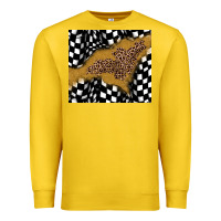 Lemon racing glitter leopard Premium Sweatshirt - JahusDesignShop