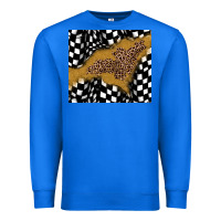 True Royal racing glitter leopard Premium Sweatshirt - JahusDesignShop