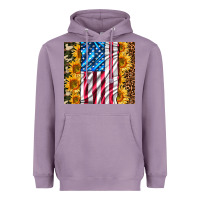 Lavender american realistic flag Heavyweight Hoodie - AdoDesignShop