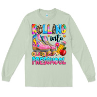 Matcha rolling into preschool grade Long Sleeve Tee - texasbilliewilder