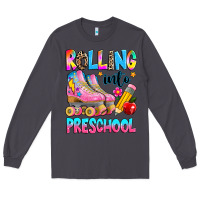 Smoke rolling into preschool grade Long Sleeve Tee - texasbilliewilder
