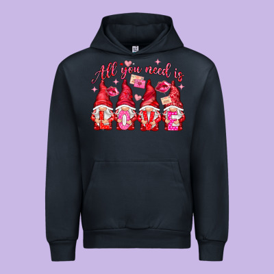 All You Need Is Love Urban Hoodie Designed By Nancycooperartshop
