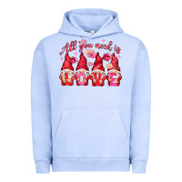 Pigment Grape Ice all you need is love Urban Hoodie - NancyCooperArtShop