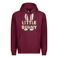 Burgundy little bunny malias Premium Hoodie - MaliasSmallBusiness