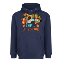 Navy pre k let's do this Heavyweight Hoodie - JahusDesignShop