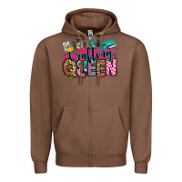 Chestnut crafting queen Zipper Hoodie - Zillion Design Studio