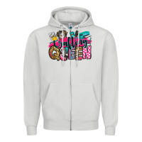 Dove Grey crafting queen Zipper Hoodie - Zillion Design Studio