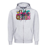 Heather Grey crafting queen Zipper Hoodie - Zillion Design Studio