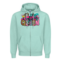 Seafoam crafting queen Zipper Hoodie - Zillion Design Studio